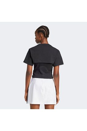 تیشرت مشکی زنانه رگولار adidas - کد 926632812