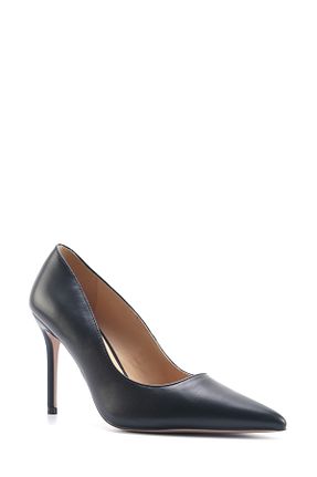 کفش پاشنه بلند کلاسیک مشکی زنانه چرم مصنوعی Nine West - کد 899657854