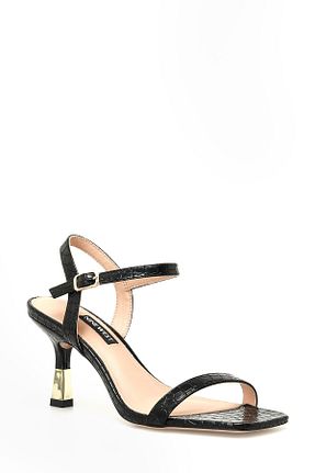 صندل مشکی زنانه پاشنه نازک Nine West - کد 792115196