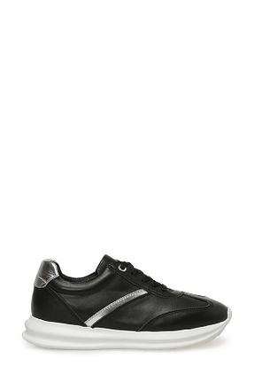 کفش کژوال مشکی زنانه چرم خالص Nine West - کد 691367317