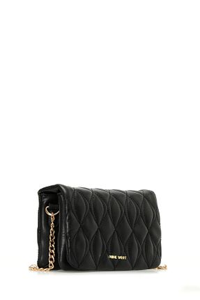 کیف دوشی مشکی زنانه چرم مصنوعی Nine West - کد 898140330