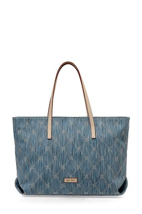 کیف دوشی آبی زنانه پارچه ای Nine West - کد 898190640