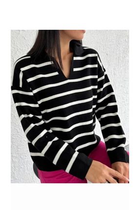 پلیور رنگی زنانه Comfort Butik - کد 929948472