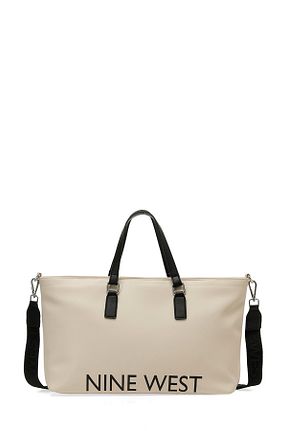 کیف دستی بژ زنانه ابعاد بزرگ Nine West - کد 896701784