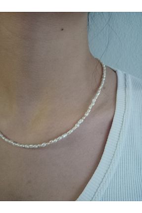 گردنبند مروارید بژ مروارید آب شیرین Mudita Tasarım - کد 929950633