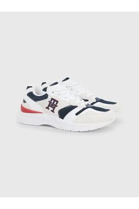 کفش اسنیکر رنگی مردانه بند دار Tommy Hilfiger - کد 650040412
