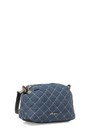 کیف دوشی سرمه ای زنانه پارچه ای Nine West - کد 904263070