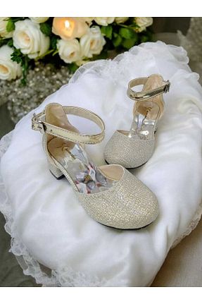 کفش مجلسی زرد بچه گانه پارچه ای pediashoes - کد 905397013