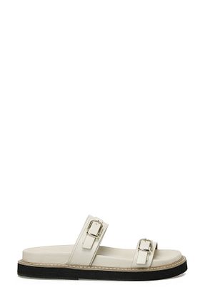 دمپائی سفید زنانه پاشنه تخت Nine West - کد 924500602