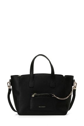 کیف دستی مشکی زنانه سایز متوسط Nine West - کد 896701790