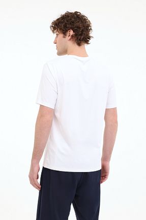تیشرت سفید مردانه رگولار Lumberjack - کد 899668158