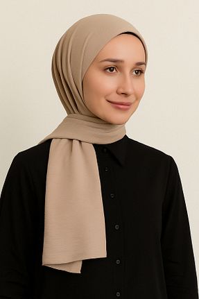 شال بژ زنانه جاز mim eşarp - کد 929961200