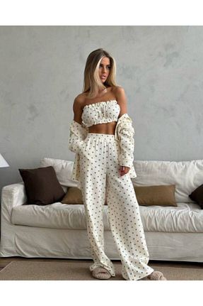 ست بالاتنه و پائین تنه زنانه بافت femmes fraiches - کد 929961768