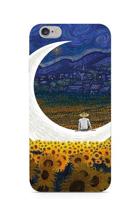 کاور و قاب رنگی iPhone 6 Plus moonset - کد 929967177