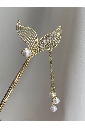 گیره سر طلائی زنانه Twinssis Accessories - کد 929967429