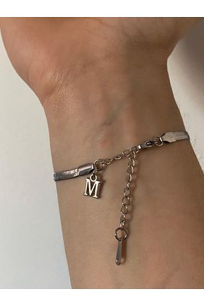 دستبند استیل (فولاد) متالیک زنانه استیل (فولاد) bijoux uniques - کد 906211121