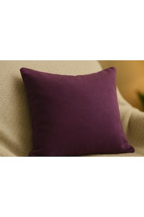 کوسن و روکش کوسن بنفش پنبه ای Rell Home - کد 929985976