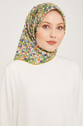 روسری سفید ساتن Armine - کد 759632878