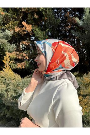 روسری طوسی İpek Tivil Belli - کد 873847676