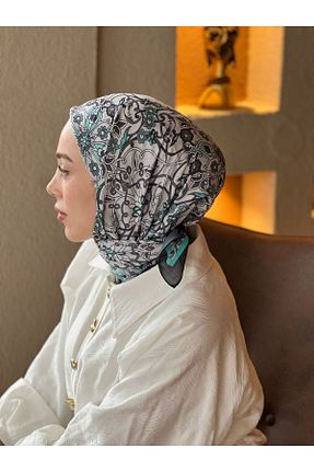 روسری مشکی 100 x 100 Modakaşmir - کد 929986578