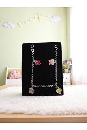 دستبند نقره رنگی بچه گانه 925 عیار Genel Markalar - کد 929986639