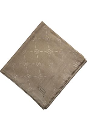 روسری بژ 90 x 90 Vakko - کد 815346569