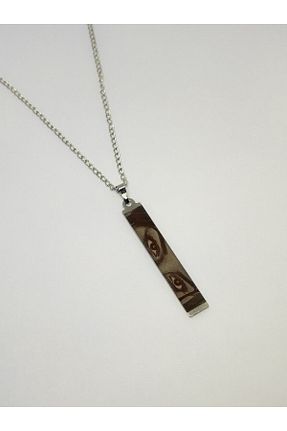 گردنبند نقره طوسی زنانه 925 عیار Doğaltaş - کد 880672056