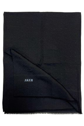 شال مشکی زنانه پنبه پلی استر Aker - کد 784816987
