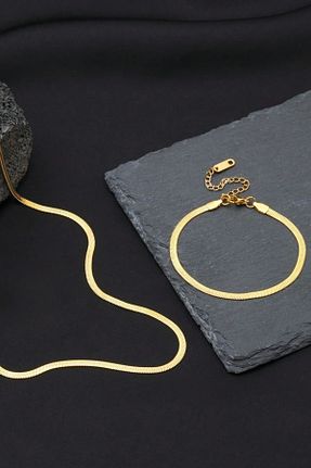 ست استیل زرد زنانه 2 تایی The Collection - کد 929993153