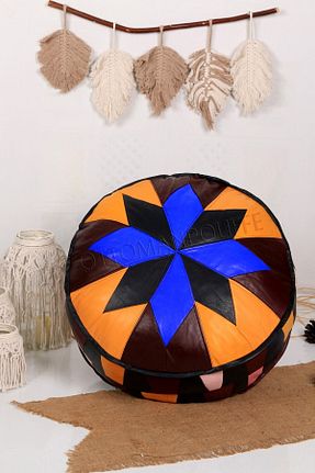 پوف و نیمکت مشکی 60 x 30 Ottoman Pouffe - کد 710372427