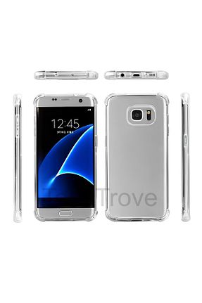 کاور و قاب نارنجی Samsung Galaxy S7 Edge TechTrove - کد 929990386