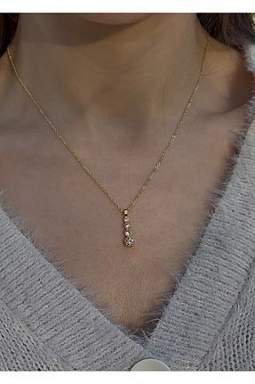 گردنبند استیل ( فولاد ) متالیک زنانه استیل ضد زنگ Tixy Pixy - کد 930004230