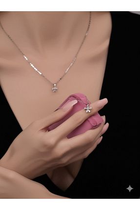 گردنبند استیل ( فولاد ) متالیک زنانه استیل ضد زنگ Esra Butik Hane - کد 926934712