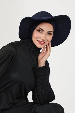 کلاه شنای حجاب سرمه ای Aisha
