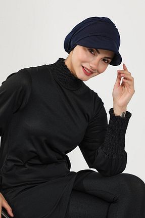 کلاه شنای حجاب سرمه ای Aisha