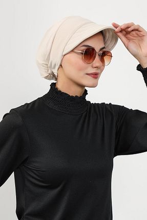 کلاه شنای حجاب بژ Aisha