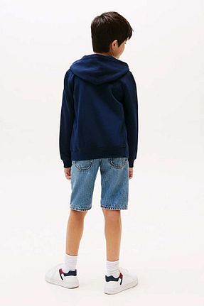 سوئیشرت سرمه ای بچه گانه ساده Tommy Hilfiger - کد 930062594