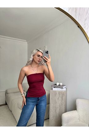 بلوز رنگی زنانه ساده Zora Butik - کد 930010142