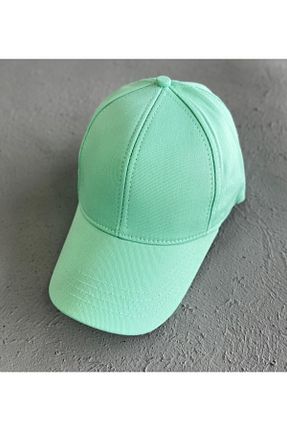 کلاه فیروزه ای زنانه پنبه ای CapZone - کد 930024553