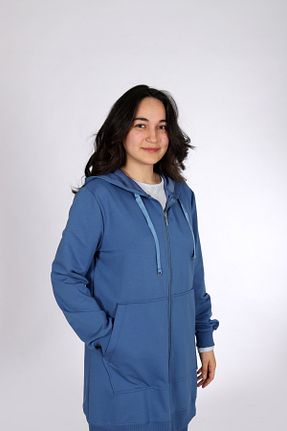 کت اسپرت آبی زنانه Butik - کد 929960725