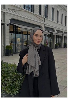 شال طوسی زنانه VALORSCARF - کد 930023379