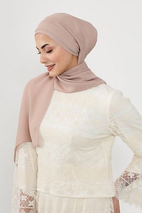 شال قهوه ای زنانه Aisha