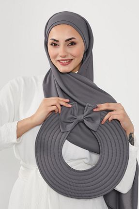 شال طوسی زنانه Aisha
