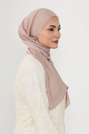 شال قهوه ای زنانه Aisha