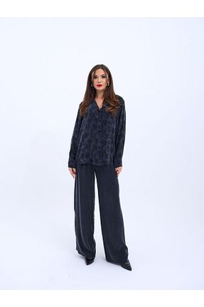 ست بالاتنه و پائین تنه مشکی زنانه Eserden - کد 930100840