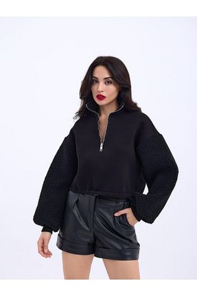 ست بالاتنه و پائین تنه مشکی زنانه Eserden - کد 930100294