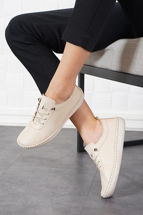 بابت بژ زنانه چرم خالص Moda Pie - کد 709794605
