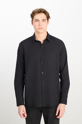پیراهن مشکی مردانه رگولار Lee - کد 930033715