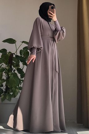 کلاه و ابایا بژ زنانه پنبه ای ANDE - کد 930035016