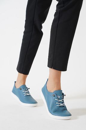 بابت آبی زنانه چرم خالص Moda Pie - کد 709792573